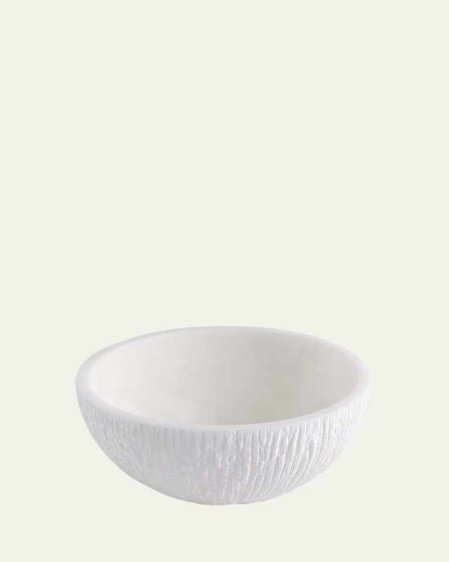 Chiseled Alabaster Bowl - Large